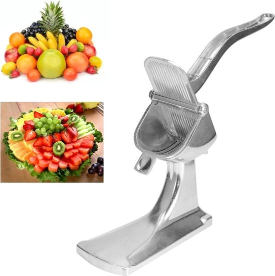 Estrattore Manuale a Manubrio Ergonomico - Materiale Alluminio - Eseguimento Facile per Frutta a Guscio