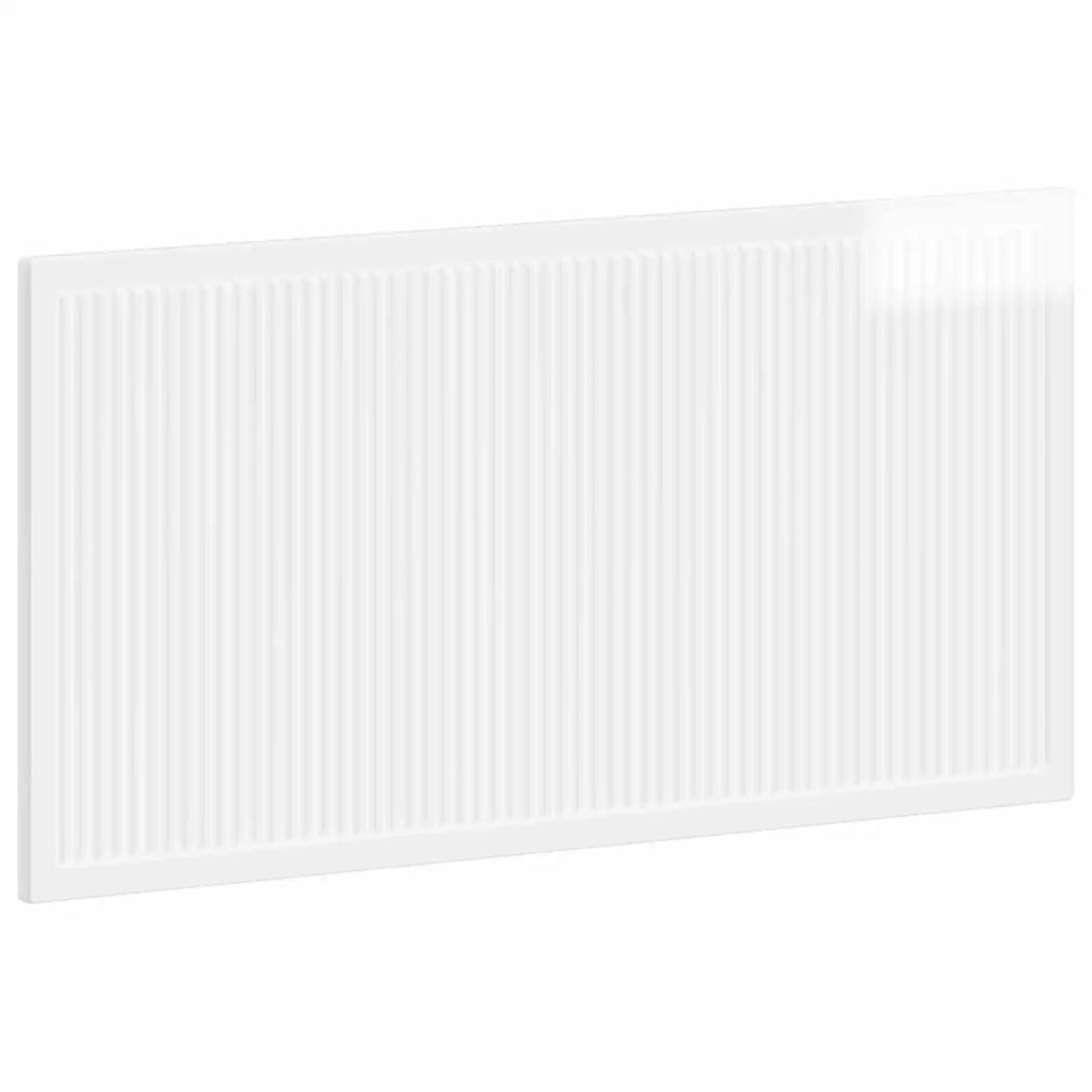 Testiera da Muro EDE Bianco Lucido Legno ingegnerizzato 896099