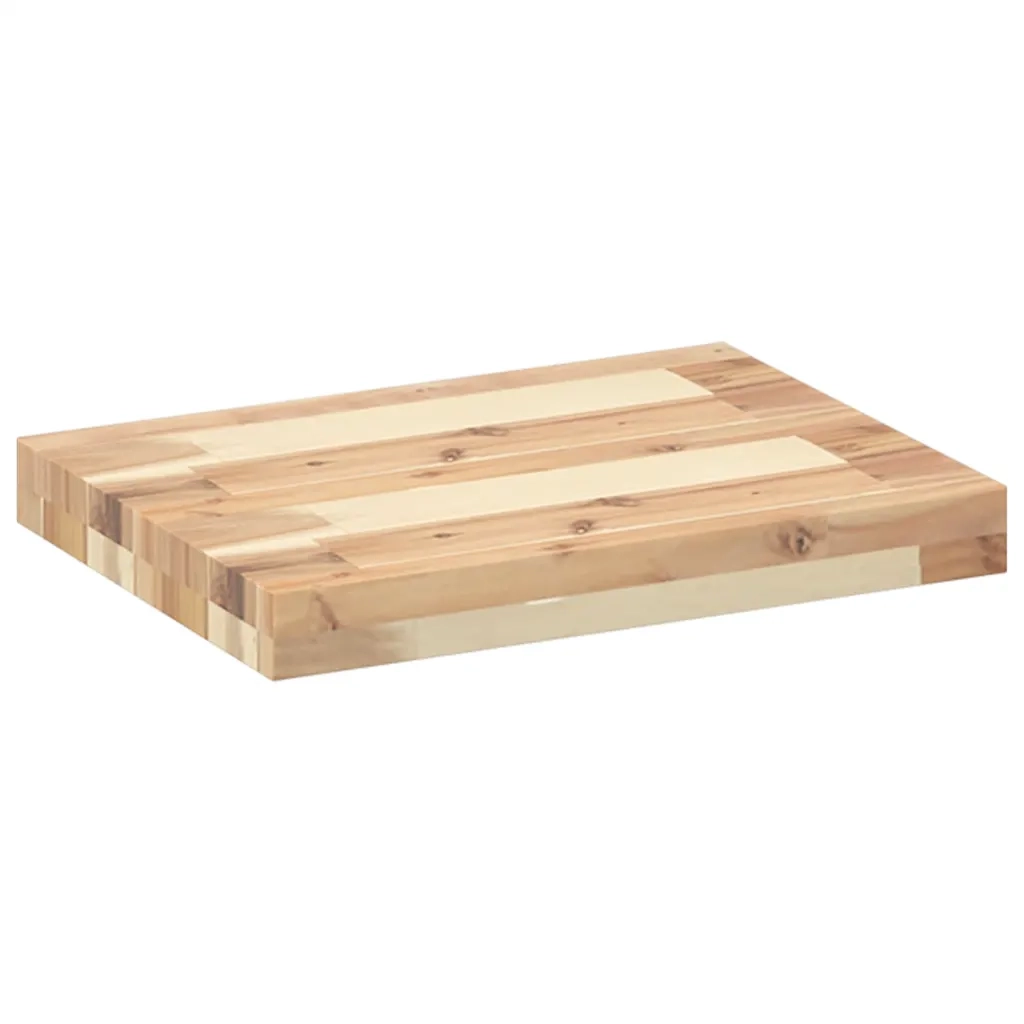 vidaXL Ripiano a Parete 40x30x4 cm Legno Massello Acacia Non Trattato