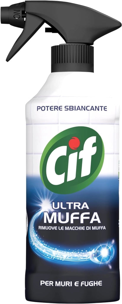 CIF SPRAY SET 12 PZ ANTIMUFFA CON POTERE SBIANCANTE FORMATO DA 500 ML L'UNO