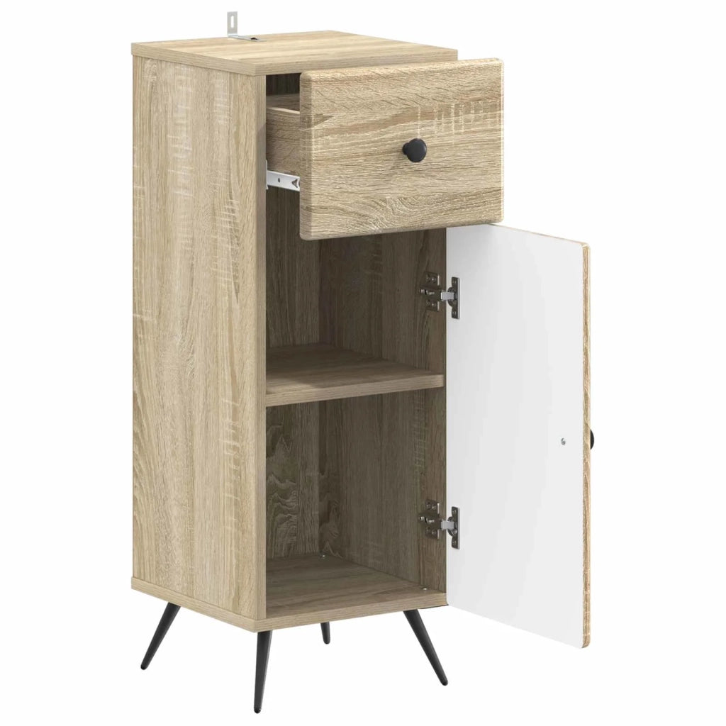 Mobiletto da Bagno BREDA Rovere Sonoma 30 x 31 x 80 cm 897487