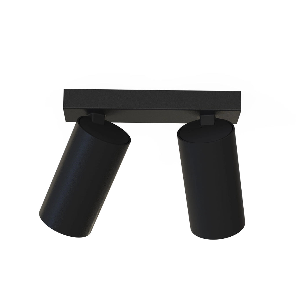 Plafoniera/Applique Nowodvorski Mono 7766 2xGU10 nera