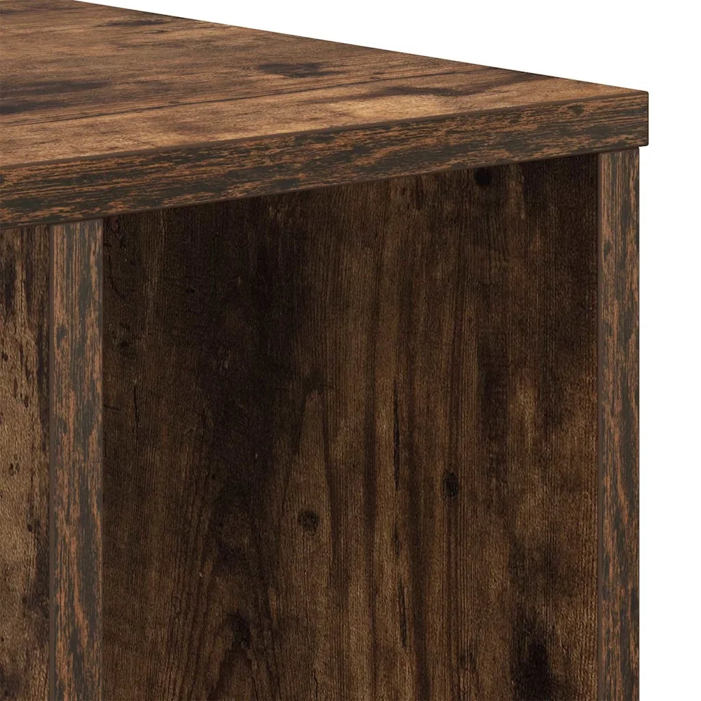 Tavolino Rovere fumé 37 x 32 x 40 cm Legno multistrato