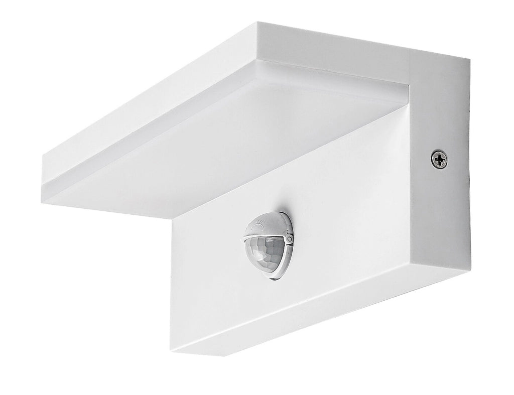 Applique esterno bianco PIR CCT LED 9W IP54 Zaragoza