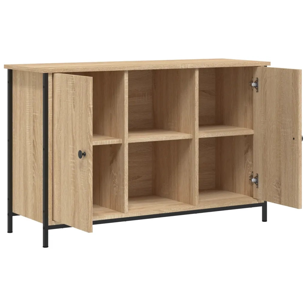 Mobile Porta TV Rovere Sonoma 100x35x65 cm in Legno Multistrato 832779