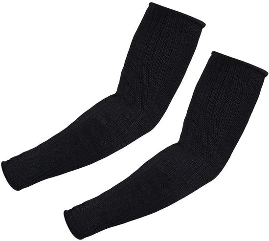 Mouwarmbeschermhoes Zwart - Armmouwen - Protezione di Sicurezza per Braccio - 35 cm di Lunghezza - Protezione per Braccio