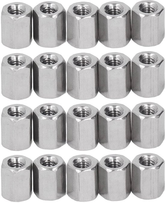 Viti a 5 viti M4 x 0,7 - 20 pezzi - Viti di giunzione - Acciaio inossidabile 304 - Elementi di fissaggio argentati - Lunghezza 10 mm - Viti a 5 viti