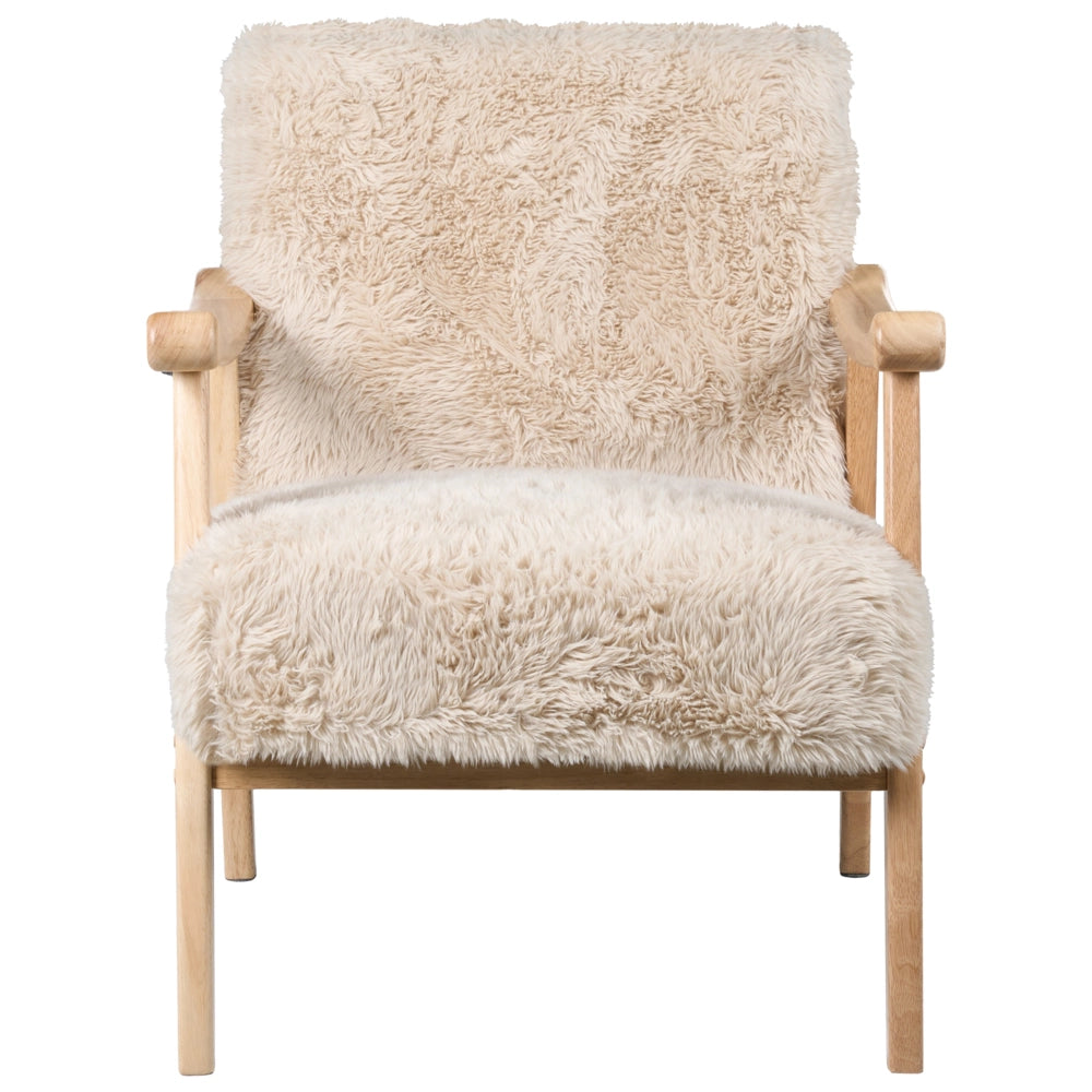 Poltrona Marrone Poliestere Ecopelle Rivestimenti Design Retrò Struttura in legno Braccioli Soggiorno