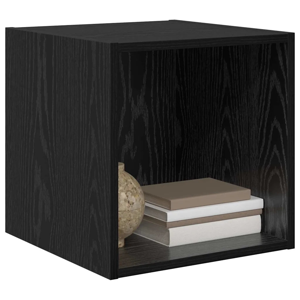 Armadietto a muro 2 pcs Rovere Nero 37 x 37 x 37 cm 875077