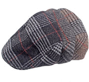 Berretto da uomo autunno inverno, stile retro britannico, pelle a pelo di baseball, cappello casual giornaliero
