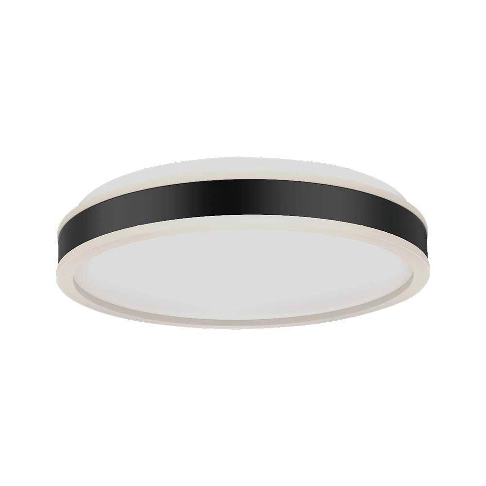 Plafoniera LED V-TAC VT-7780 24W 4000K 2500lm Nero 45cm
