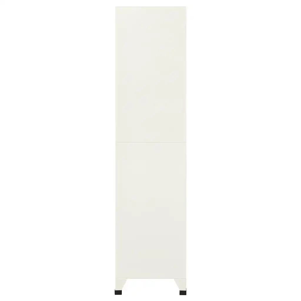 Armadietto con Serratura Grigio e Blu 90x45x180cm Acciaio cod mxl 41488