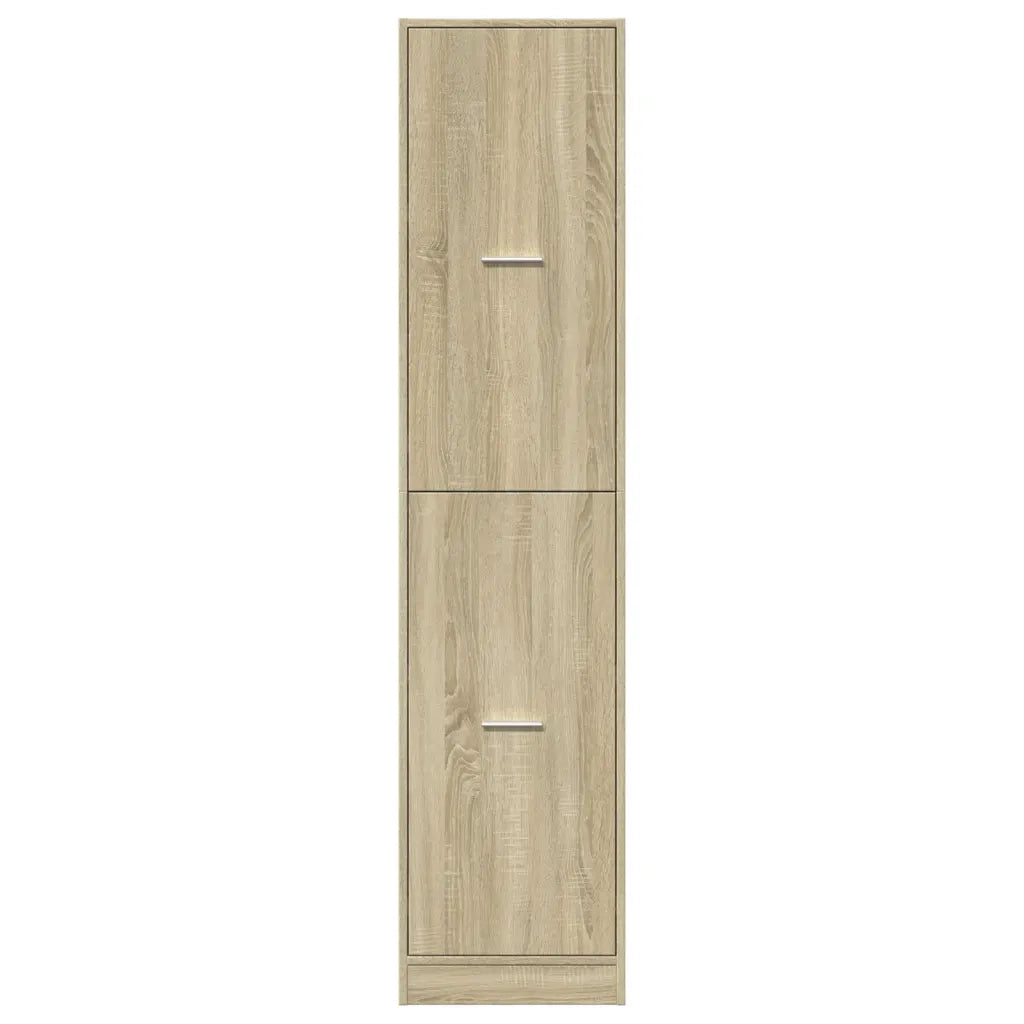 Armadietto da Farmacia Rovere Sonoma 40x41x174,5 cm Truciolato