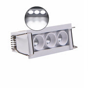 FARETTO LED RETTANGOLARE DA INCASSO PER CONTROSOFFITTI 6W LUCE BIANCA 6000K - ILLUMINAZIONE EFFICACE E DESIGN MODERNO