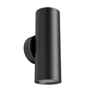 Applique tubo nero 15 cm 2xGU10 10W Maytoni FOCUS S