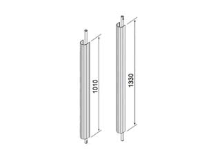 ASTE PER MANIGLIONI ANTIPANICO ALPHA 07A630A0- - (07A630A0) - 1 coppia CISA