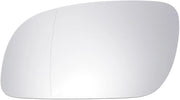 Vetro di specchiera per esterno riscaldato - sostituzione - per Volkswagen Touran 2003-2010 - colore del vetro: bianco - formato diagonale: 19.7cm - plastica, vetro reale - vetro specchiante
