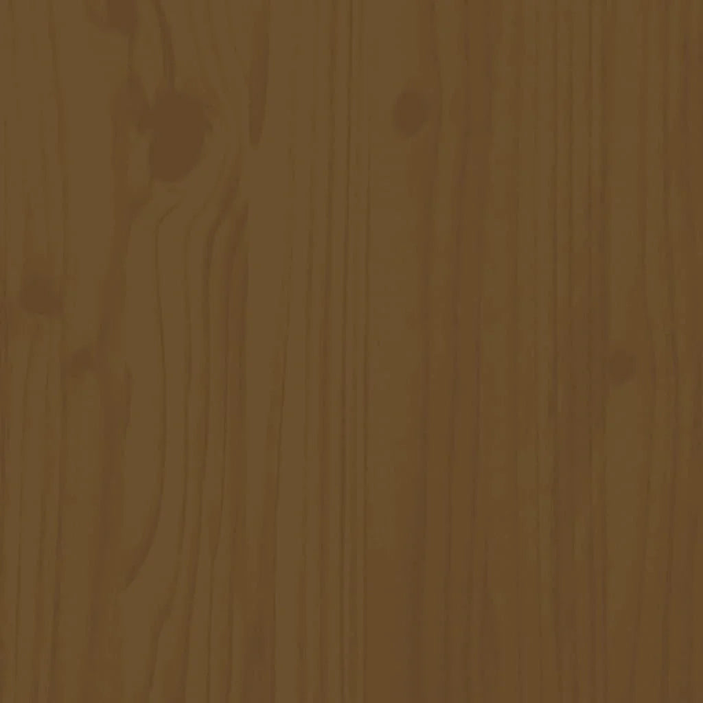 Supporto per monitor color miele 81 x 20 x 30 cm legno di pino massello 02_0021134
