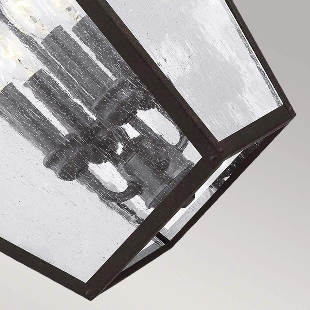 Lampada a sospensione esterna retro Feiss Galena 4xE14 IP44