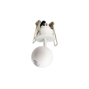 Faretto LED da incasso a soffitto Beneito & Faure Mini Bora Recessed 4,5W, fascio 38°, 2700K, colore Bianco Opaco, orientabile - Beneito & Faure