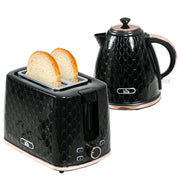 Set Bollitore e Tostapane ¨C zephmum ¨C Nero 1.7L