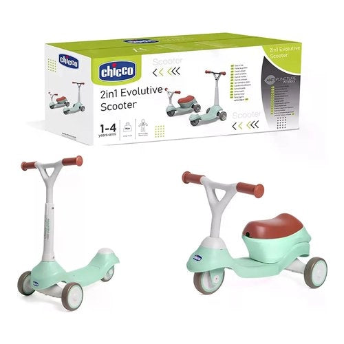 Gioco primipassi chicco 00012188200000 fit&fun monopattino evolutivo 2