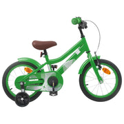 Bicicletta per Bambini 16 Pollici per bambini di 4-6 anni Verde 42009375
