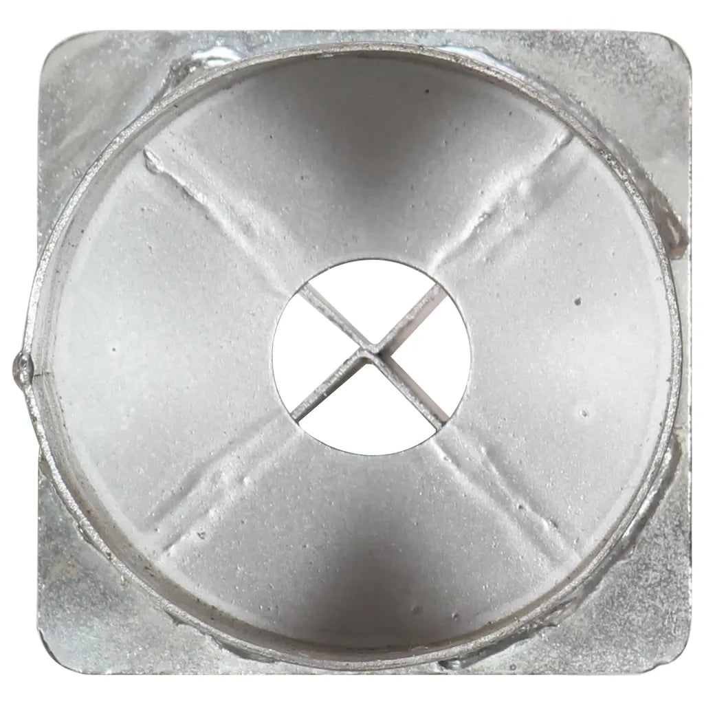 Picchetti di Terra 2 pz Argento 12x91 cm in Acciaio Zincato CFW1611378