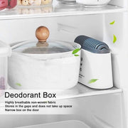 Organizzatore per la porta del frigorifero con profumo alimentare.