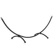 Supporto per Amaca da Giardino ¨C Xylo ¨C Acciaio Nero 300x90x100cm