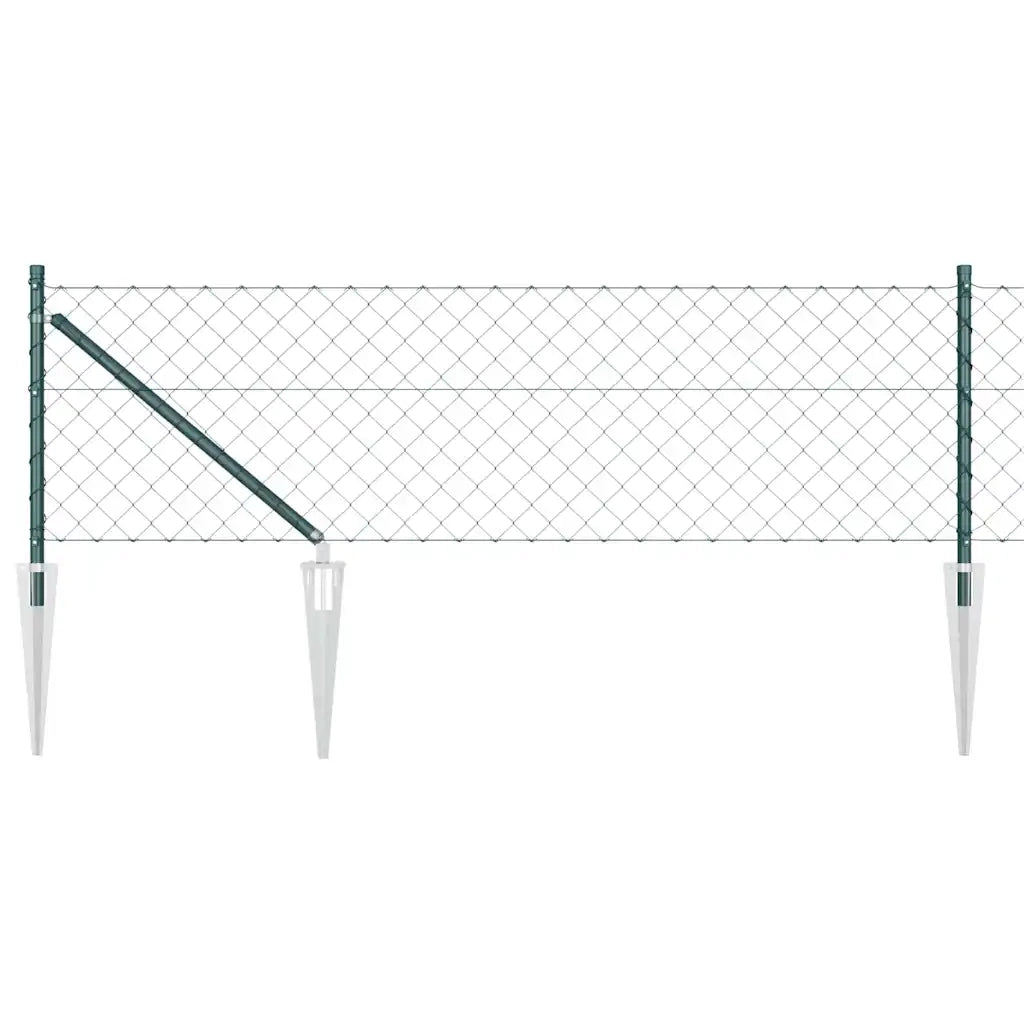 Palo della recinzione Verde 0,8 x 25 m (rete 60 x 60 mm)