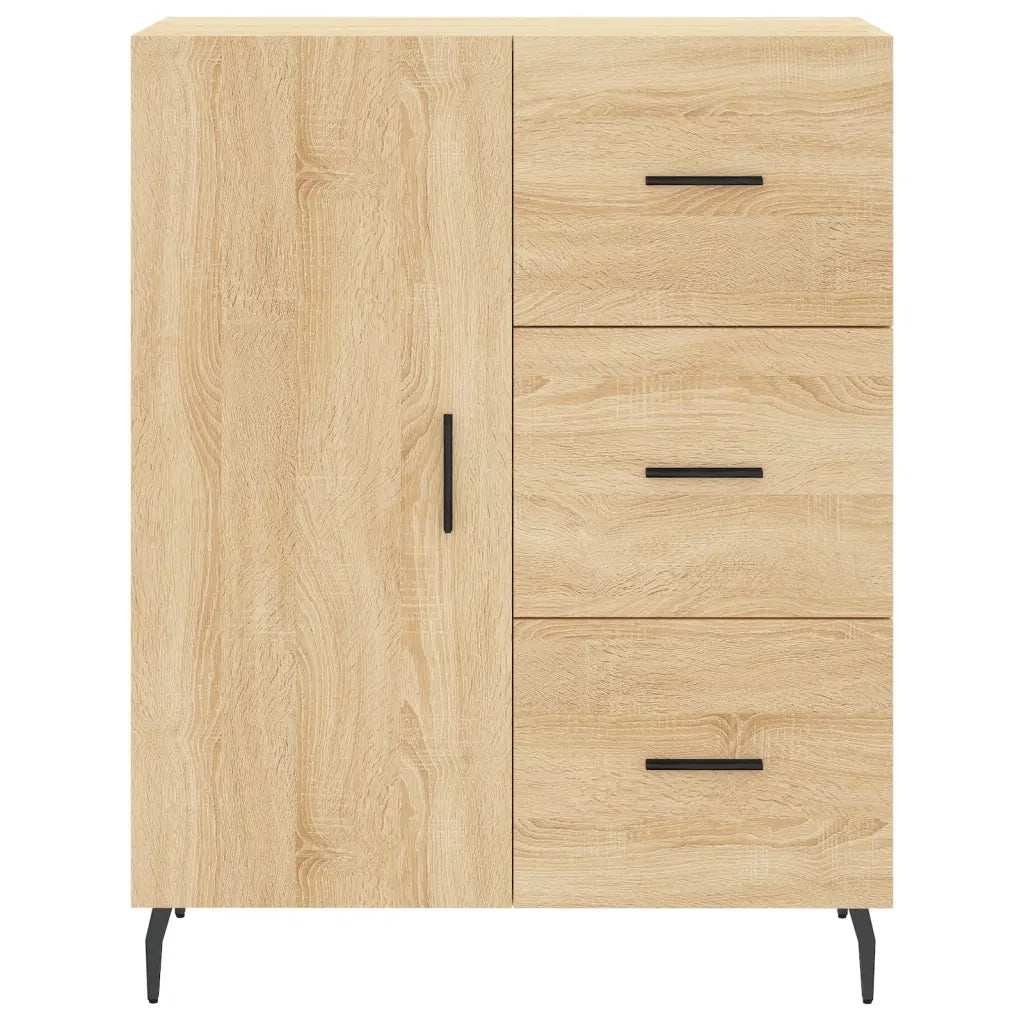 Credenza Rovere Sonoma 69,5x34x180 cm in Legno Multistrato 3199828