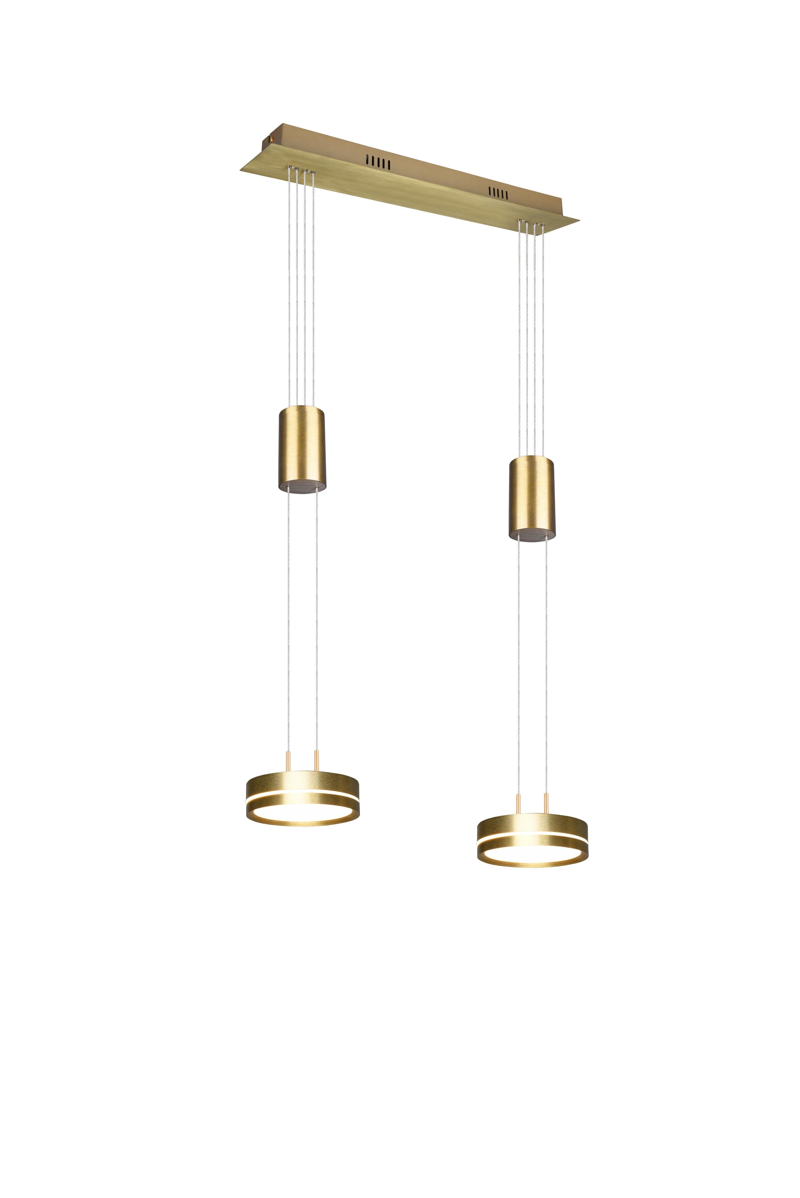 Faretto da Interno a led in Alluminio Ottone Satinato