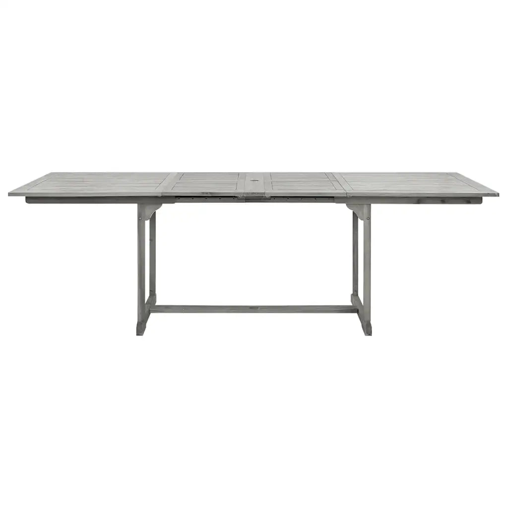 Tavolo da Pranzo per Esterni (160-240)x100x75cm Massello Acacia 316573