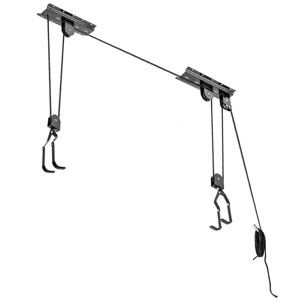 KADAX Supporto per bicicletta da soffitto, gancio per sollevamento biciclette, robusto.