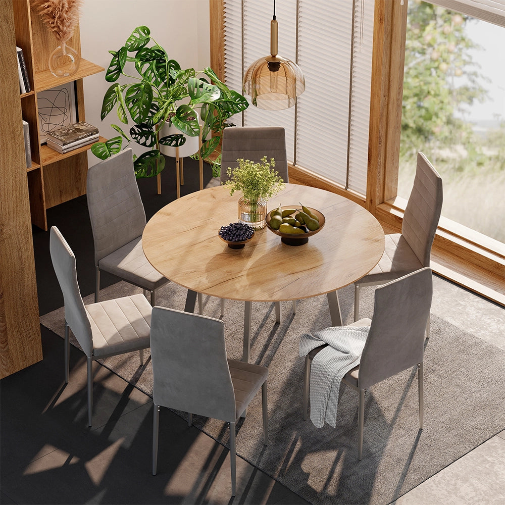 Vicco tavolo da pranzo Grigio 120 x 120 cm