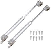 Gasveer 40N - 2 pezzi - Demper idraulico - Supporto morbido - Per porta scorrevole - Dimensioni 27 cm x 1,5 cm - Cinghia di copertura