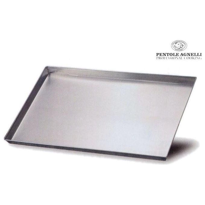 Agnelli Agnelli Teglia rettangolare bassa in alluminio 60x40x3