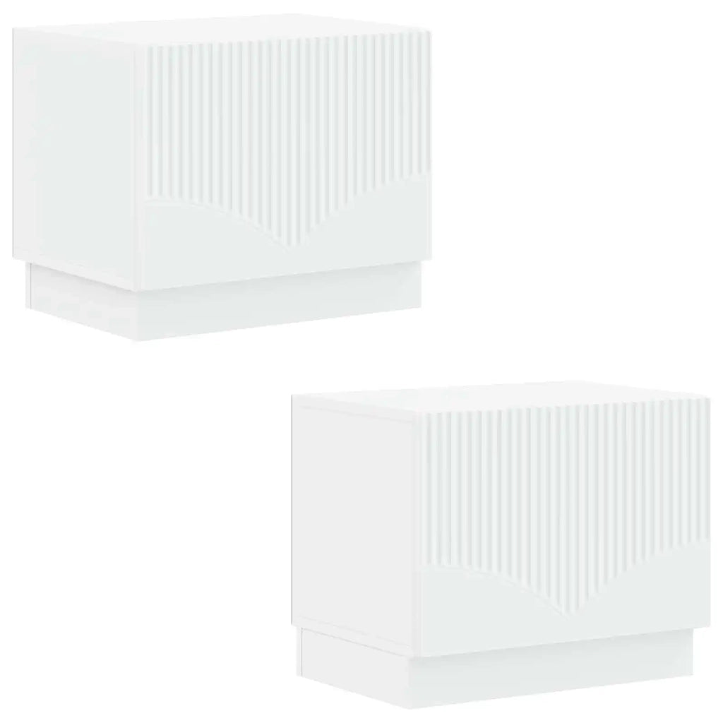 Mobile TV Bianco Legno ingegnerizzato 897335