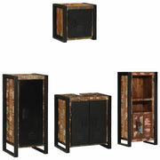 Set di mobili per il bagno 4 pcs Legno Recuperato Massello 3305643