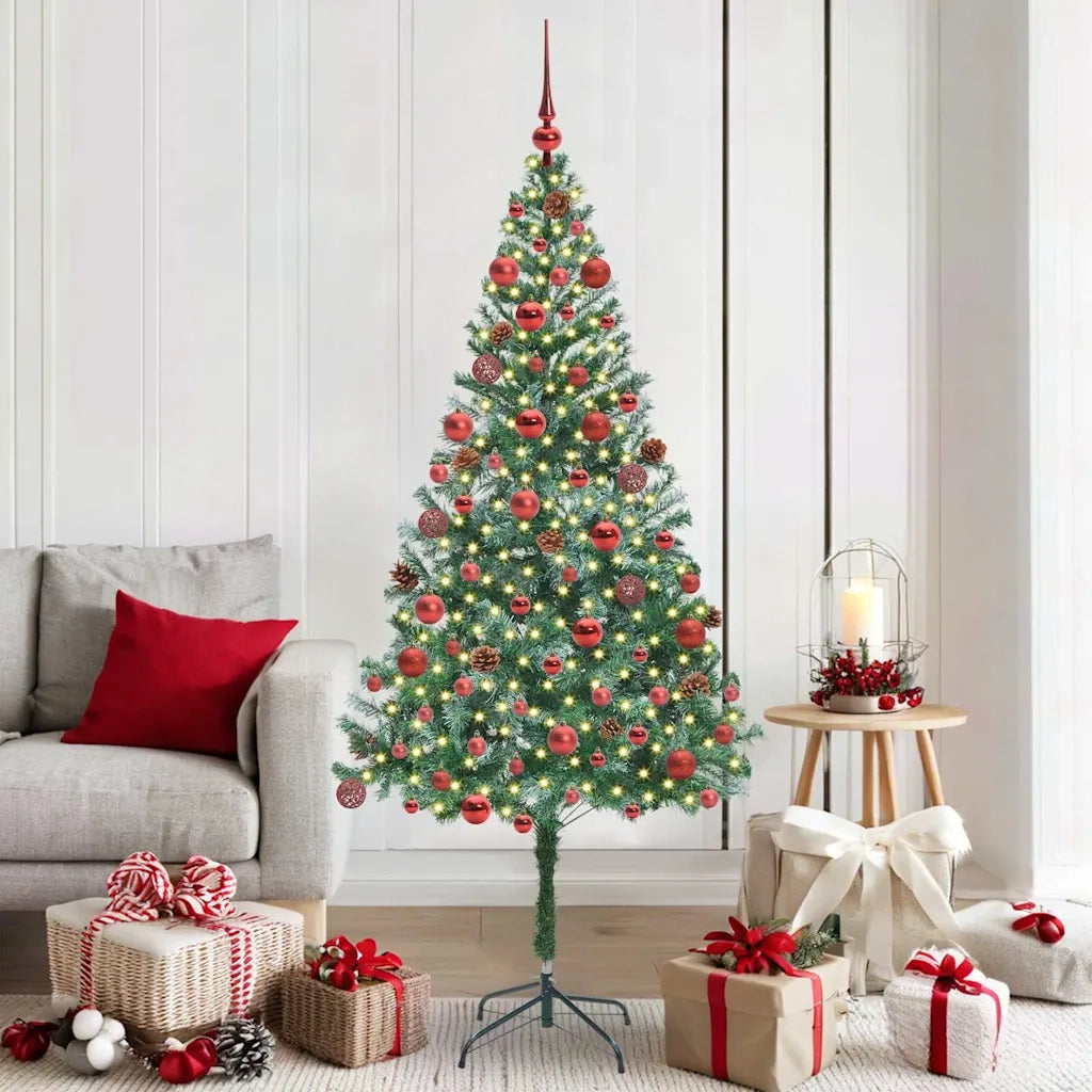 Albero di Natale artificiale Verde 180 cm PVC e Acciaio 3396714