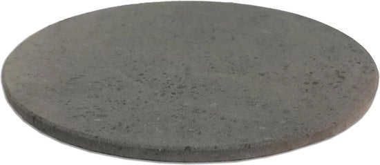 Piatto di vetro per pizza, 33 cm di diametro, per forno - compatibile con ILLILO - 1 cm di spessore