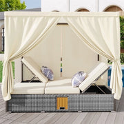 Banco da Giardino - Rotonda - Due Posti - Ombreggiato - Riducibile in Larghezza