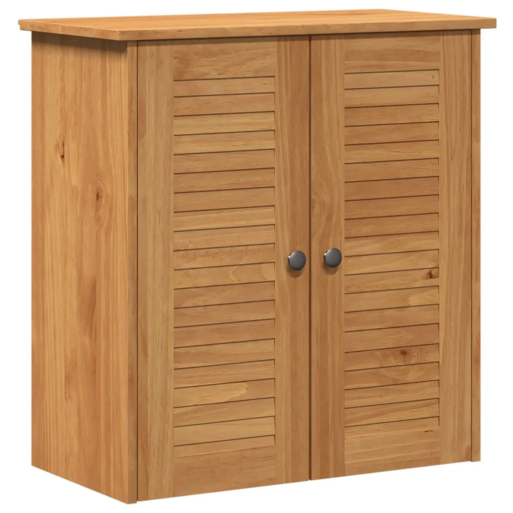 Set di mobili per il bagno VIGO 2 pcs Marrone e Marrone Miele 3328539