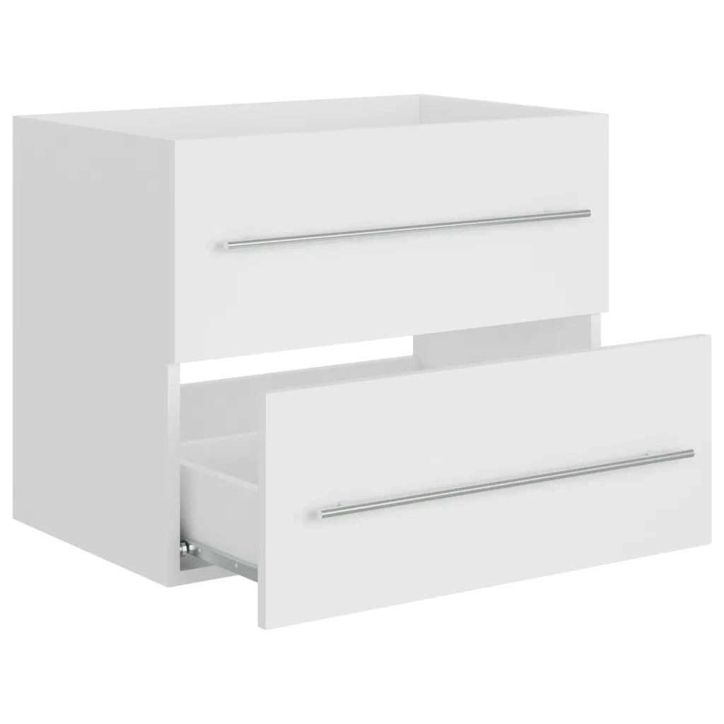 Mobile Sottolavabo Bianco 60x38,5x48 cm in Truciolato cod mxl 19878