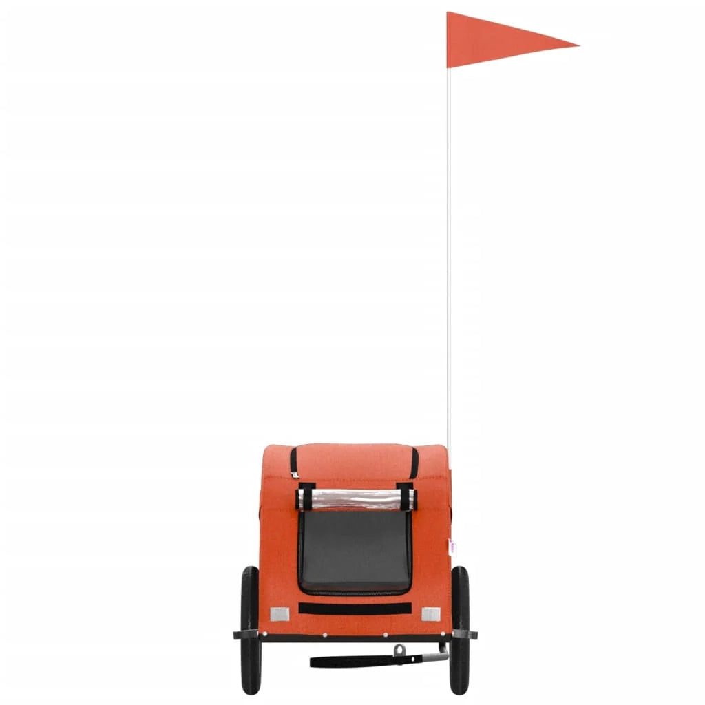 Rimorchio/carrello per animali domestici arancione 02_0044322