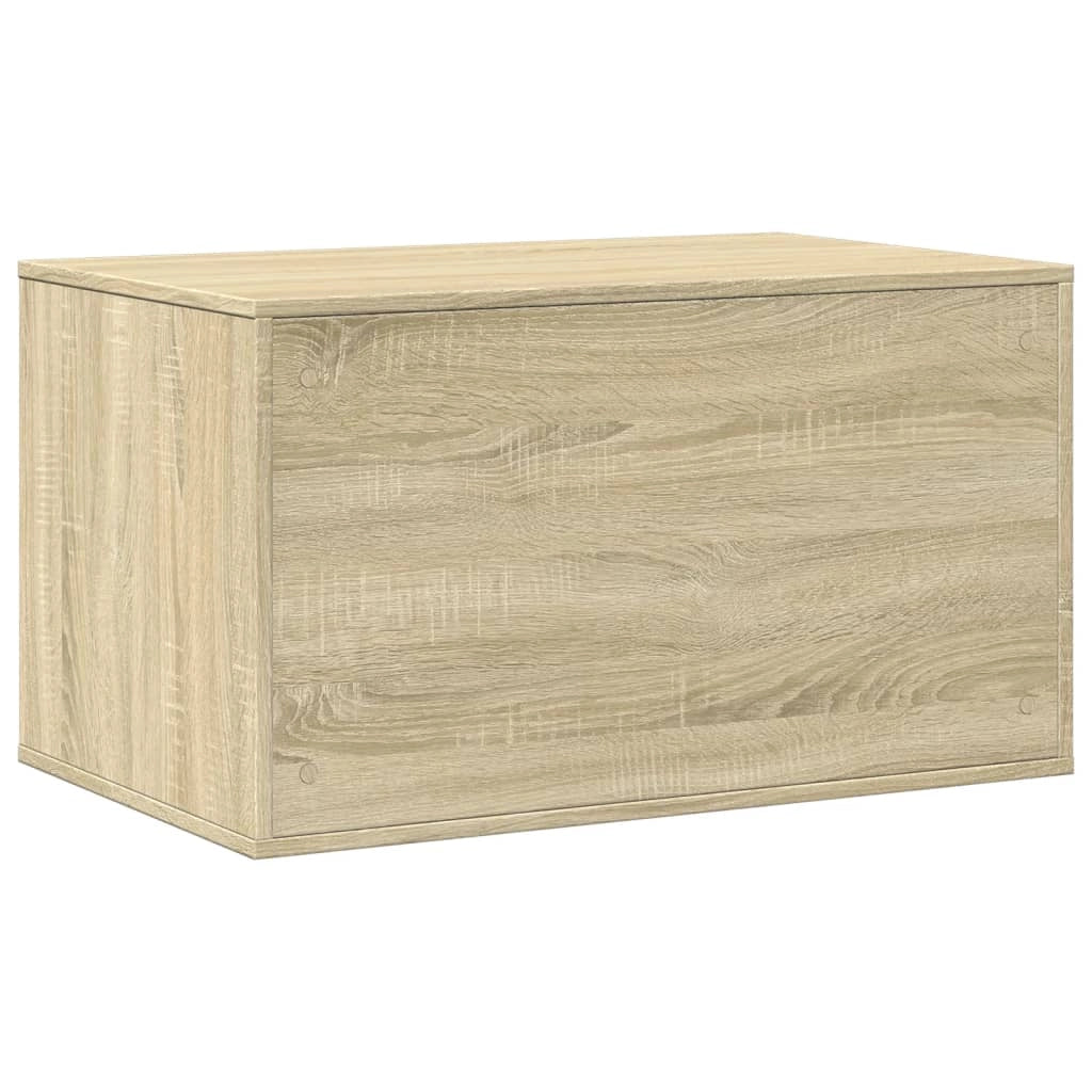 Mobiletto per lettiera per gatti in legno ingegnerizzato Sonoma marrone 02_0043339