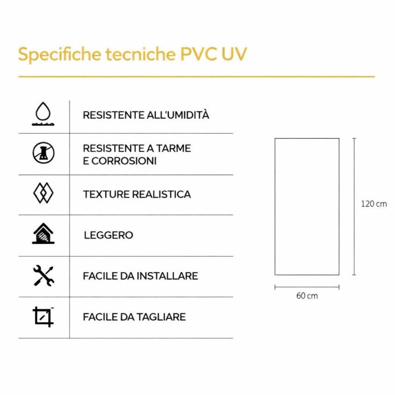 Pannello Decorativo Effetto Marmo Gres Porcellanato Set 6 Pz 4,3 Mt2 Rivestimento Murale Pvc In Uv 120 X 60 Marmo Grigio