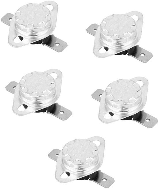 Termostato KSD301 - Regolazione automatica - Protezione contro sovraccarichi - 250 V - 15 A - Comando manuale - Adatto per il controllo della temperatura