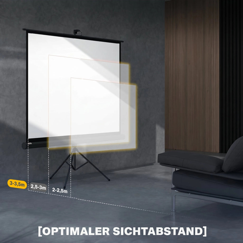 Telo da proiezione ¨C Minimal ¨C 4:3, nero